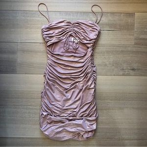 Super cute purple lilac light pink dress from superdown.